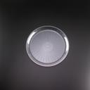 Yoshi Ware Emi Clear Round Party Tray, 12 inch -- 25 per case.