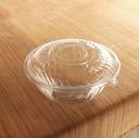 Yoshi Ware Emi PrepServe Pet Clear Lid Only, 12 inch Diameter -- 25 per case.