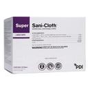 PDI Super Sani Cloth 55 Percent Alcohol Disposable Wipes, 5 x 8 inch -- 500 per case.