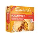 Sukhis Chicken Sausage Egg and Cheese Breakfast Naanwich, 10.4 Ounce -- 6 per case