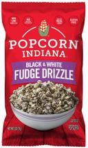 Popcorn Indiana Black And White Drizzle Popcorn Snack, 6 Ounce -- 6 per case.