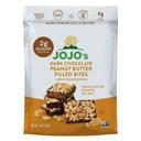 Jojo's Dark Chocolate Plant Based Protein Peanut Butter Filled Bites, 3.6 Ounce -- 6 per case