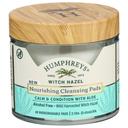 Humphreys Witch Hazel Plus Aloe Alcohol-Free Nourishing Facial Cleansing Pads, 60 count -- 3 per case