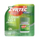 Zyrtec Allergy 24 Hour 10 mg Liquid Gels - 12 count per pack -- 24 packs per case