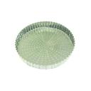 Gobel Tin Plate Perforated Fluted Tart Mold, 220 Millimeter Dia x 28 Millimeter