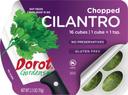 Dorot Oval Chopped Cilantro Cubes, 2.5 Ounce -- 16 per case