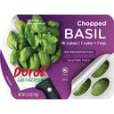 Dorot Chopped Basil Cubes, 2.5 Ounce -- 16 per case.