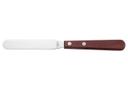 Winco Wooden Handle Bakery Spatula, 4 x 3/4 inch -- 24 per case