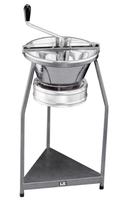 Louis Tellier Tin-Plated Steel Food Mill without Sieve on Tripod 15.4 inch x 31.5 inch Height