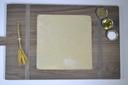 Ultra Thin Crust Par Baked Square Pizza Shell Flatbread, 12 x 12 inch -- 40 per case.