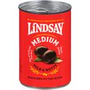 Lindsay Medium Pitted Ripe Black Olives, 6 ounce -- 24 per case