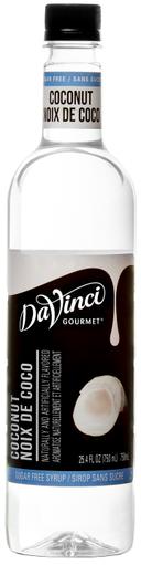 DaVinci Gourmet Sugar Free Coconut Syrup, 750 Milliliter -- 4 per case