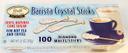 Dryden and Palmer White Rock Unwrapped Barista Stick Candy - Bulk, 100 count per pack -- 400 per case.