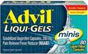 Advil Liqui Gel Mini Liquid Filled Capsules, 80 count per pack -- 36 per case.
