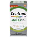 Centrum Silver Adult 50+ Multivitamin Multimineral Tablets, 80 count -- 12 per case