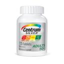 Centrum Silver Adult 50+ Multivitamin Multimineral Tablets, 125 count -- 12 per case