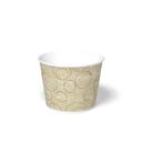 Graphic Packaging Champagne PE Coated Paper Food Bucket, 85 Ounce Capacity -- 200 per case