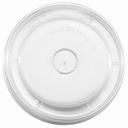 Graphic Packaging Polypropylene Clear Flat Hot Lid for 6/8/10/16 Ounce Food Containers -- 1000 per case