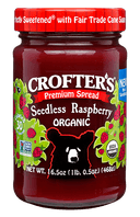 Crofters Organic Premium Raspberry Spread -- 6 per case.