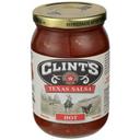 Clints Hot Texas Salsa, 16 Ounce -- 6 per case