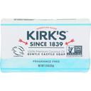 Kirks Fragrance Free Gentle Castile Bar Soap, 1.13 Ounce