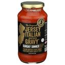 Jersey Italian Gravy Sunday Dinner Pasta Sauce, 24 Ounce -- 12 per case
