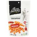 Three Farmers Barbecue Roasted Chickpeas, 4.2 Ounce -- 6 per case
