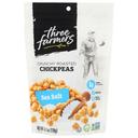Three Farmers Sea Salt Roasted Chickpeas, 4.2 Ounce -- 6 per case