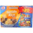 Gamesa Surtido Rico Assorted Cookies, 15.4 Ounce -- 12 per case