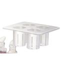 Cal-Mil Clear Salad Dressing Caddy Rack Only, 13 x 10.75 x 5 inch