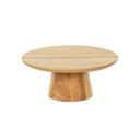 Cal-Mil Sydney Oak Cake Pedestal, 12 inch Width x 5 inch Height