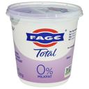 Fage Total 0 Percent Milkfat Plain Greek Yogurt, 32 Ounce -- 6 per case