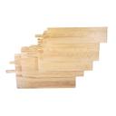 American Metalcraft Deluxe Wood Long Blade Pizza Peel, 8 x 29 1/2 inch Blade