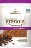 Erin Bakers Oatmeal Raisin Homestyle Granola, 12 Ounce -- 6 per case