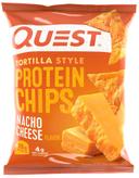 Quest Nacho Cheese Tortilla Protein Chips, 1.1 Ounce -- 8 per case