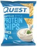 Quest Ranch Tortilla Protein Chips, 1.1 Ounce -- 8 per case