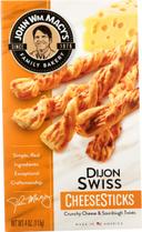 Macys Dijon Swiss Cheese Stick, 4 Ounce -- 6 per case