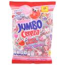 De La Rosa Pop Jumbo Cherry Lollipop with Bubble Gum Filling, 16.08 Ounce -- 25 per case