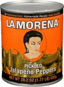 La Morena Whole Jalapeno Pepper, 27 Ounce -- 6 per case