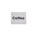Tablecraft 200 Series Stainless Steel Coffee Tent, 2.5 x 2.75 x 1.875 inch