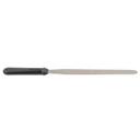 Tablecraft Stainless Steel Icing Spatula with Black Polypropylene Handle, 12 inch