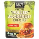 Kitchen and Love Organic Sweet BBQ Pulled Jackfruit Meal, 8 Ounce -- 6 per case