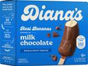 Dianas Milk Chocolate Banana Halves, 9.2 Ounce -- 12 per case