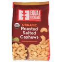 Equal Exchange Organic Roasted Salted Cashews, 8 Ounce -- 6 per case