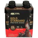 Optimum Nutrition Gold Standard Chocolate Protein Shake, 44 Fluid Ounce -- 3 per case