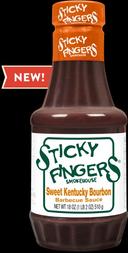 Sticky Fingers Sweet Kentucky Bourbon Barbecue Sauce, 18 Ounce -- 6 per case