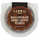 Ferris Coffee and Nut Milk Chocolate Double Dippd Peanuts, 5.5 Ounce -- 12 per case