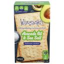 Wisecrackers Avocado Oil and Sea Salt Flatbread Crackers, 4.9 Ounce -- 6 per case