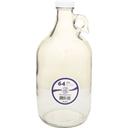 New Wave Enviro Glass Bottle, 64 Ounce Capacity