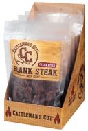 Cattlemans Texas Style Flank Steak Beef Jerky, 9 Ounce -- 6 per case.